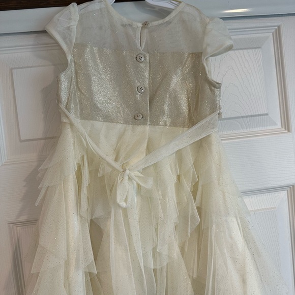 Jona Michelle 4T Formal Cream Dress - Picture 5 of 11